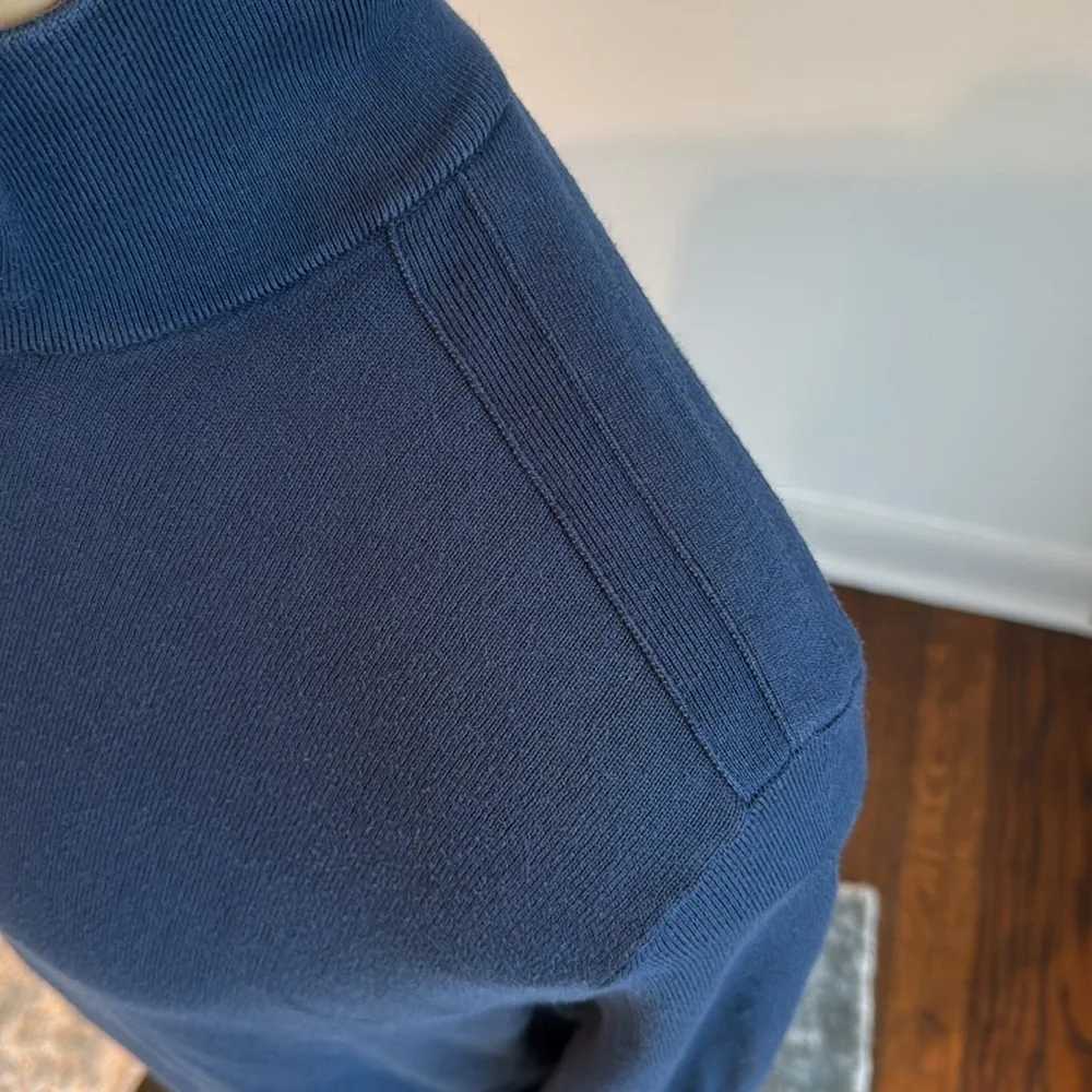 Banana Republic Men’s Extra Large Collared 1/4 Zip Up Silk Cashmere Long Sleeve